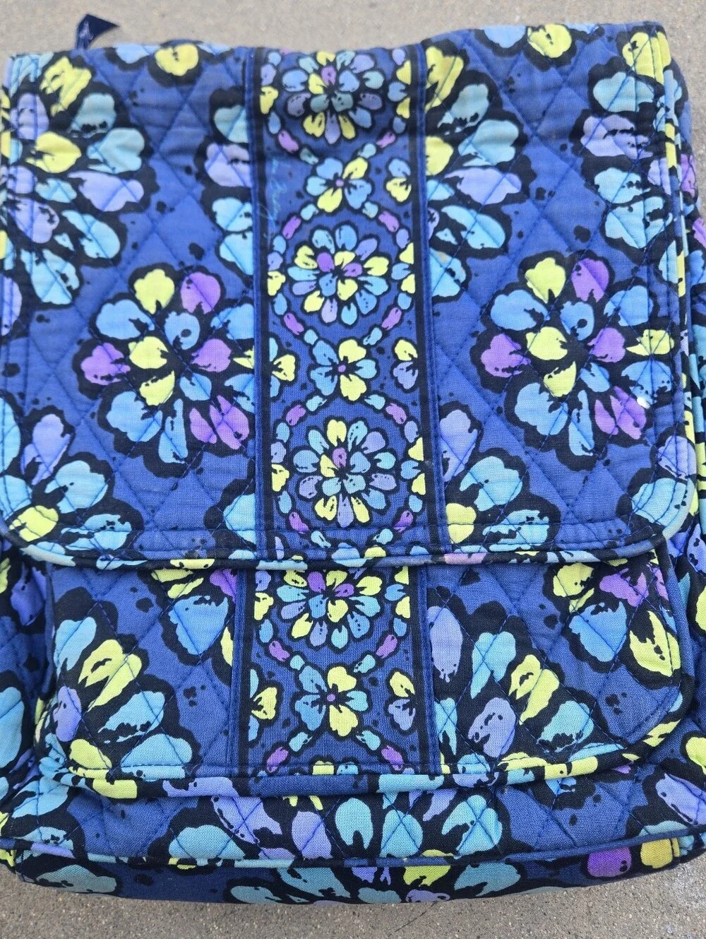 Vera Bradley Retired Blue Purple 